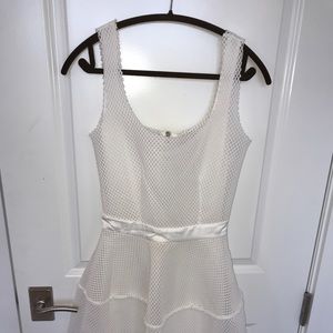 NWT white Maje fit & flare dress
